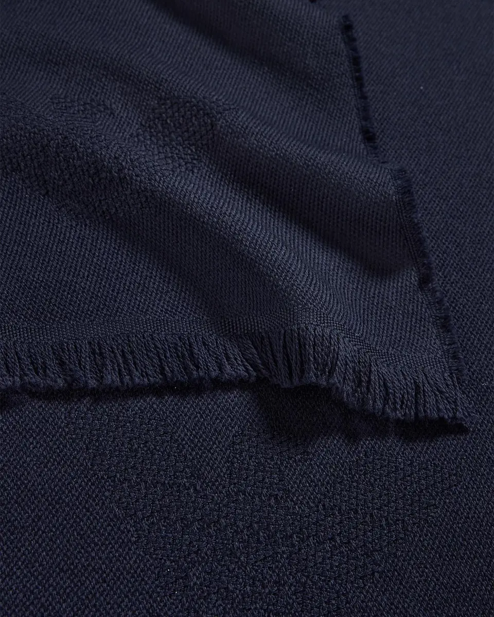 Emporio Armani Men's Eyelash-Fringe Wool Scarf | Thumbnail 2 Emporio Armani Men's Eyelash-Fringe Wool Scarf | Thumbnail 2