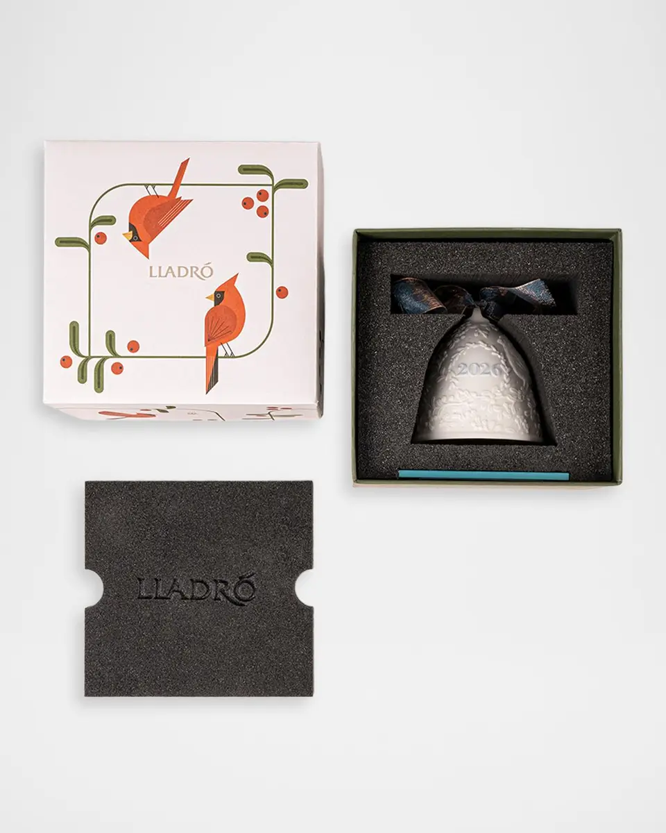 Lladro 2026 Christmas Bell Ornament | Thumbnail 5 Lladro 2026 Christmas Bell Ornament | Thumbnail 5