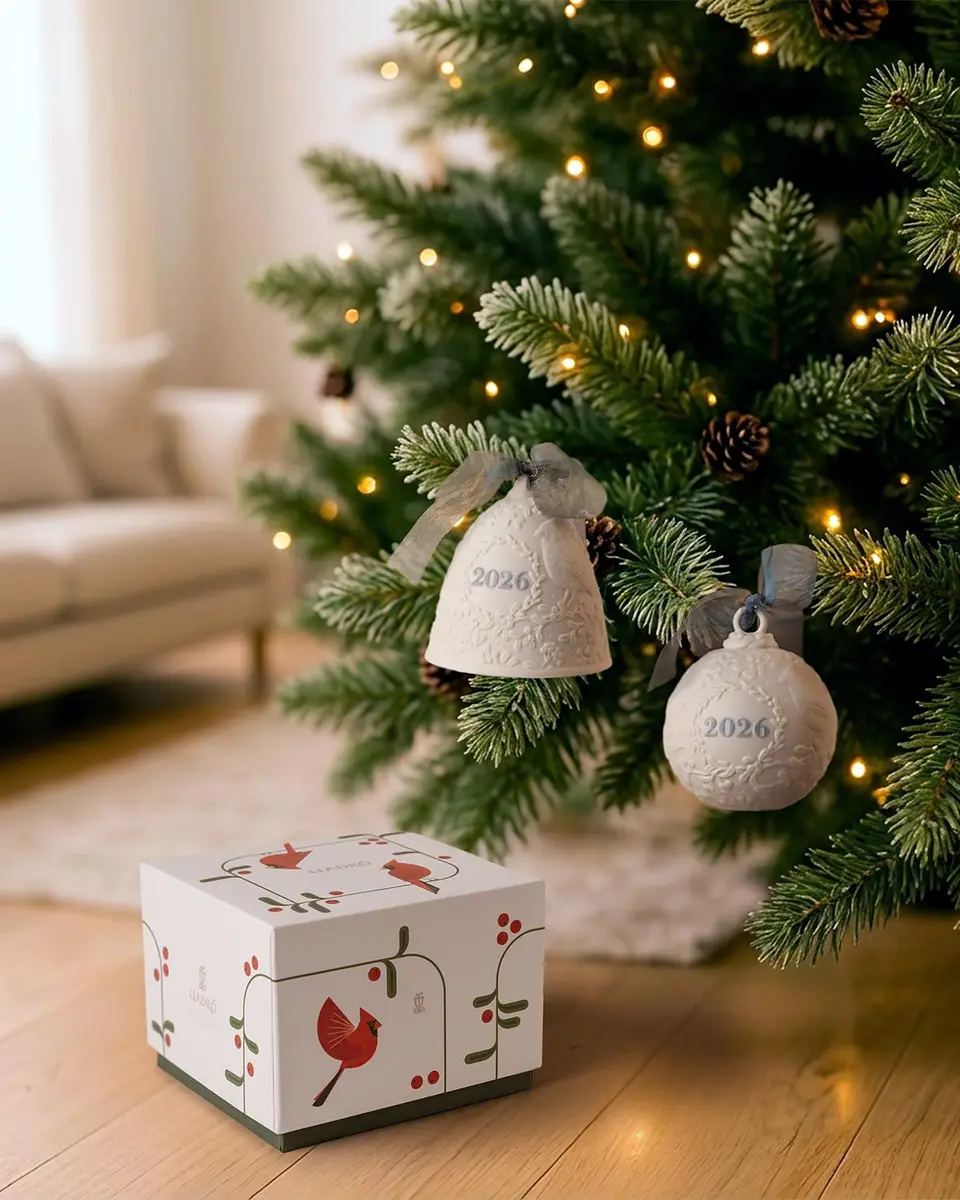 Lladro 2026 Christmas Bell Ornament | Thumbnail 6 Lladro 2026 Christmas Bell Ornament | Thumbnail 6