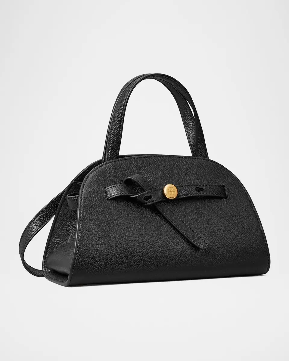 Tory Burch Romy Small Pebbled Leather Bauletto | Thumbnail 2 Tory Burch Romy Small Pebbled Leather Bauletto | Thumbnail 2
