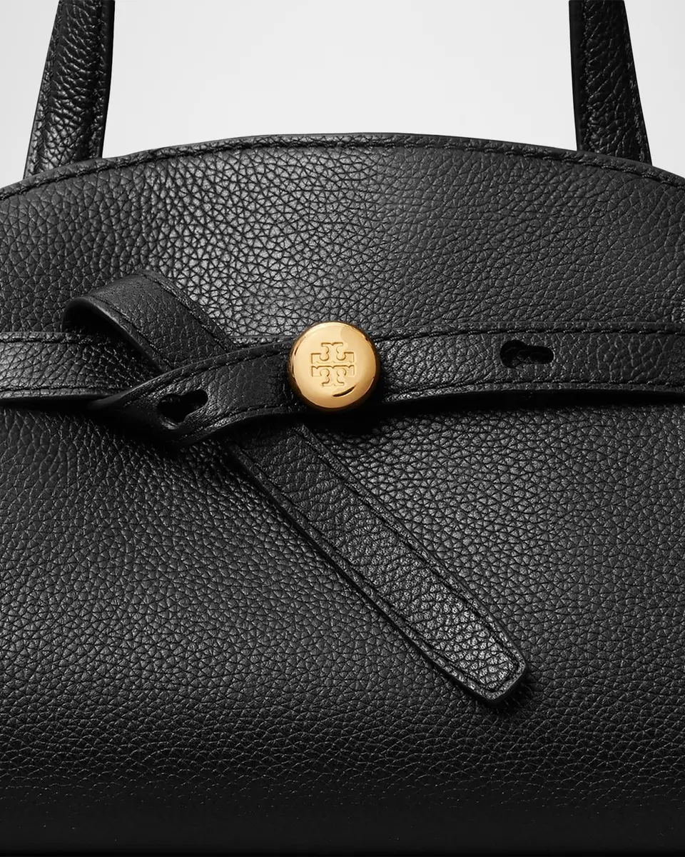 Tory Burch Romy Small Pebbled Leather Bauletto | Thumbnail 4 Tory Burch Romy Small Pebbled Leather Bauletto | Thumbnail 4
