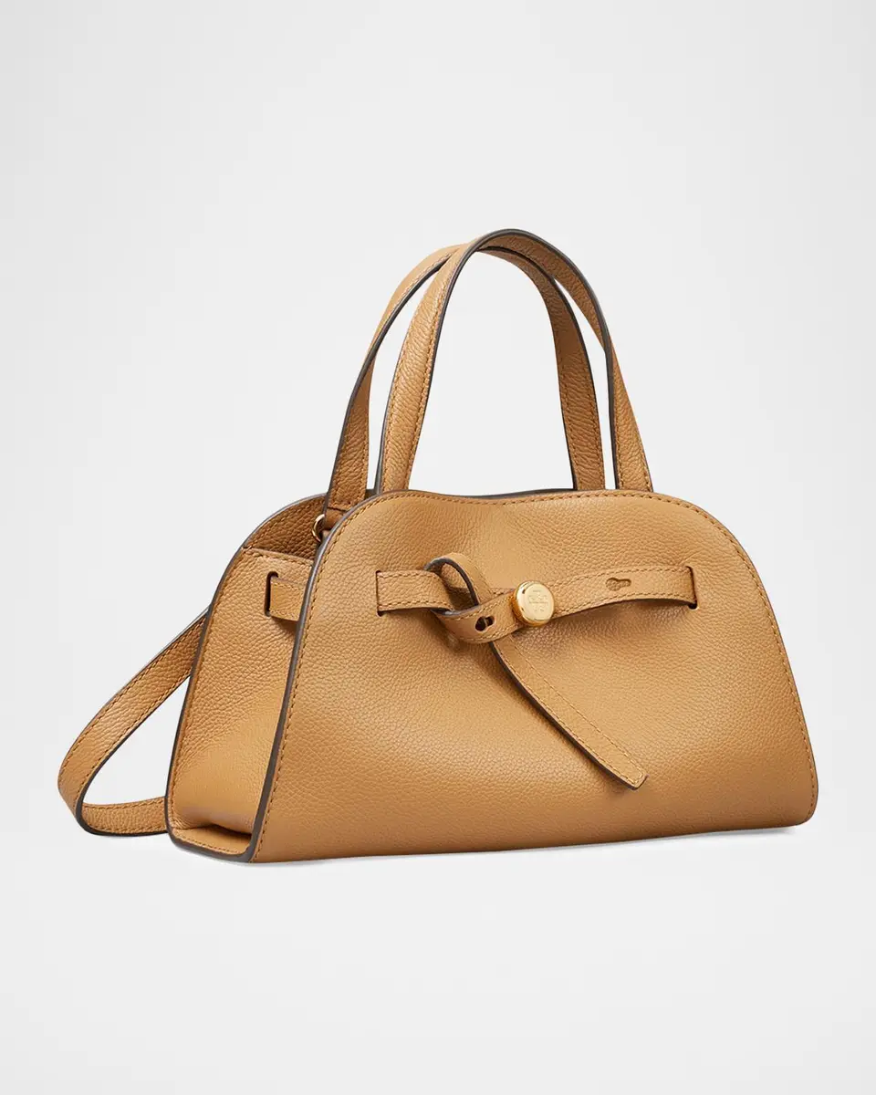 Tory Burch Romy Small Pebbled Leather Bauletto | Thumbnail 6 Tory Burch Romy Small Pebbled Leather Bauletto | Thumbnail 6