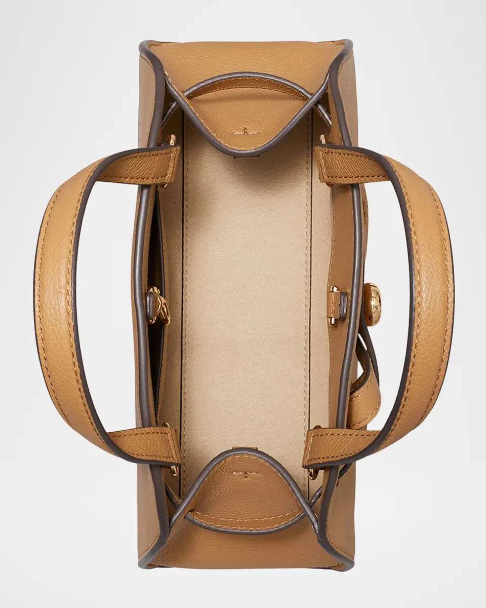 Tory Burch Romy Small Pebbled Leather Bauletto | Thumbnail 7 Tory Burch Romy Small Pebbled Leather Bauletto | Thumbnail 7