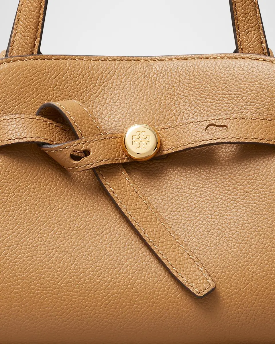 Tory Burch Romy Small Pebbled Leather Bauletto | Thumbnail 8 Tory Burch Romy Small Pebbled Leather Bauletto | Thumbnail 8