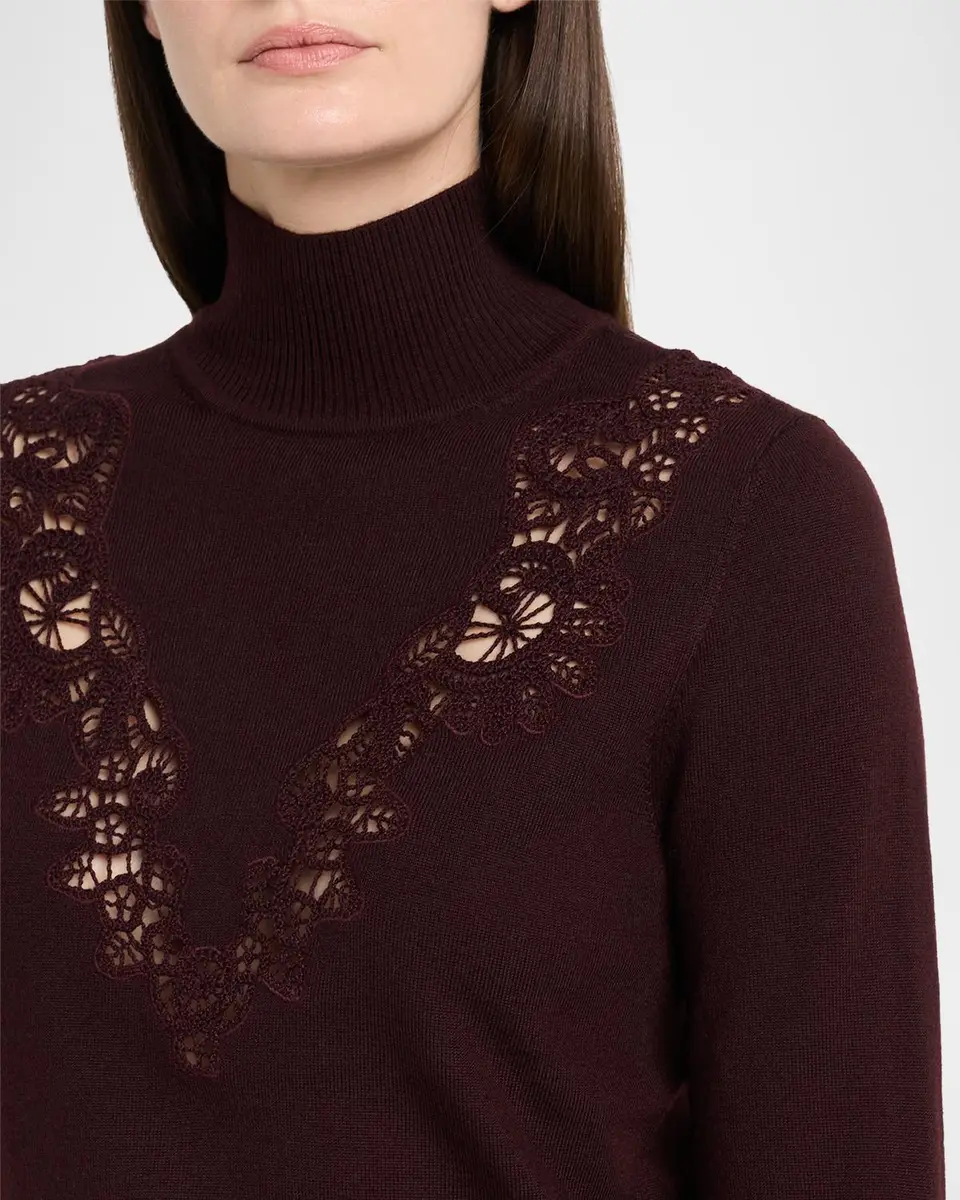 Zimmermann Valiant Merino Wool Turtleneck Sweater | Thumbnail 5
