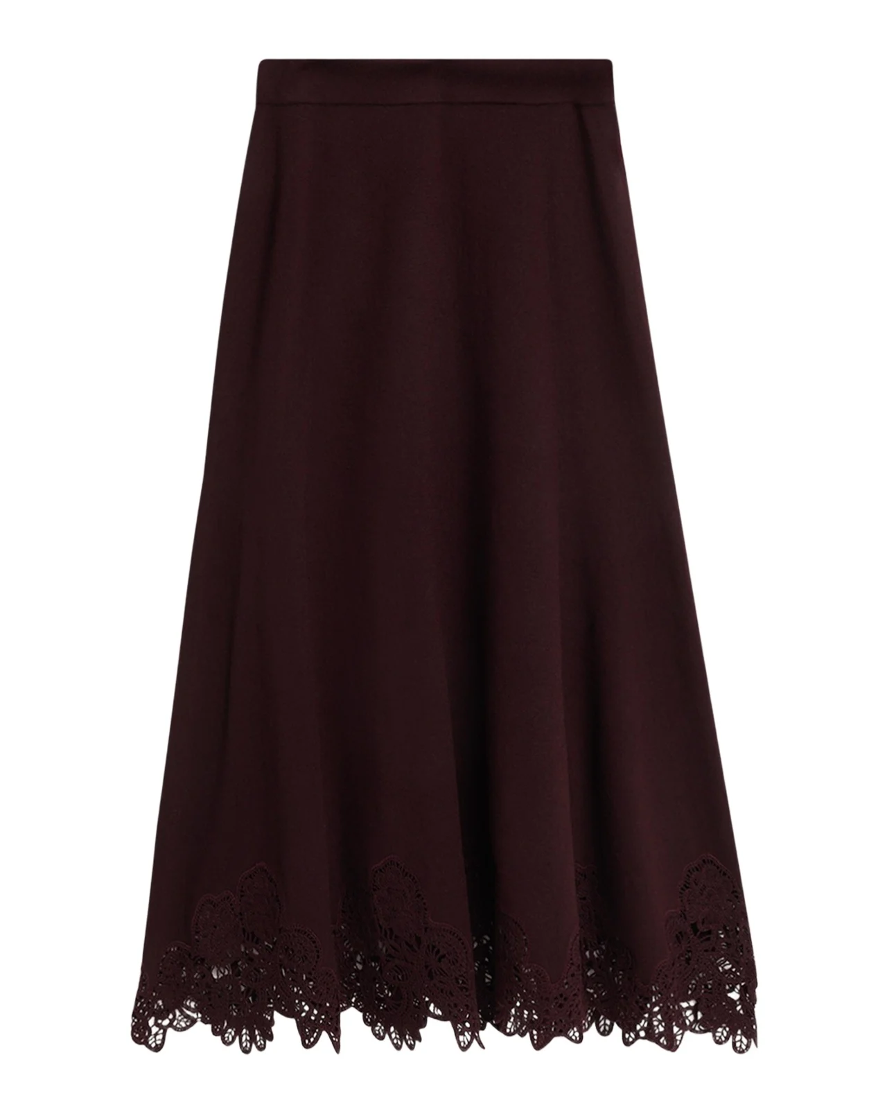 Valiant Merino Wool Midi Skirt Valiant Merino Wool Midi Skirt