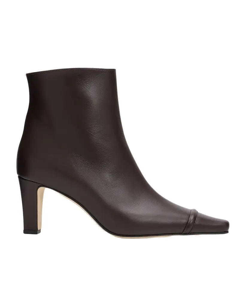 Manolo Blahnik Vivecal Leather Ankle Boots | Image 1 Manolo Blahnik Vivecal Leather Ankle Boots | Image 1