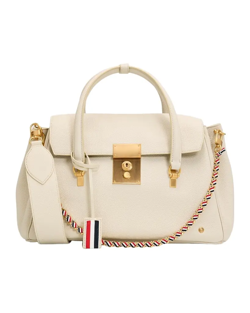 Thom Browne Leather Bolton Bag | Image 1 Thom Browne Leather Bolton Bag | Image 1