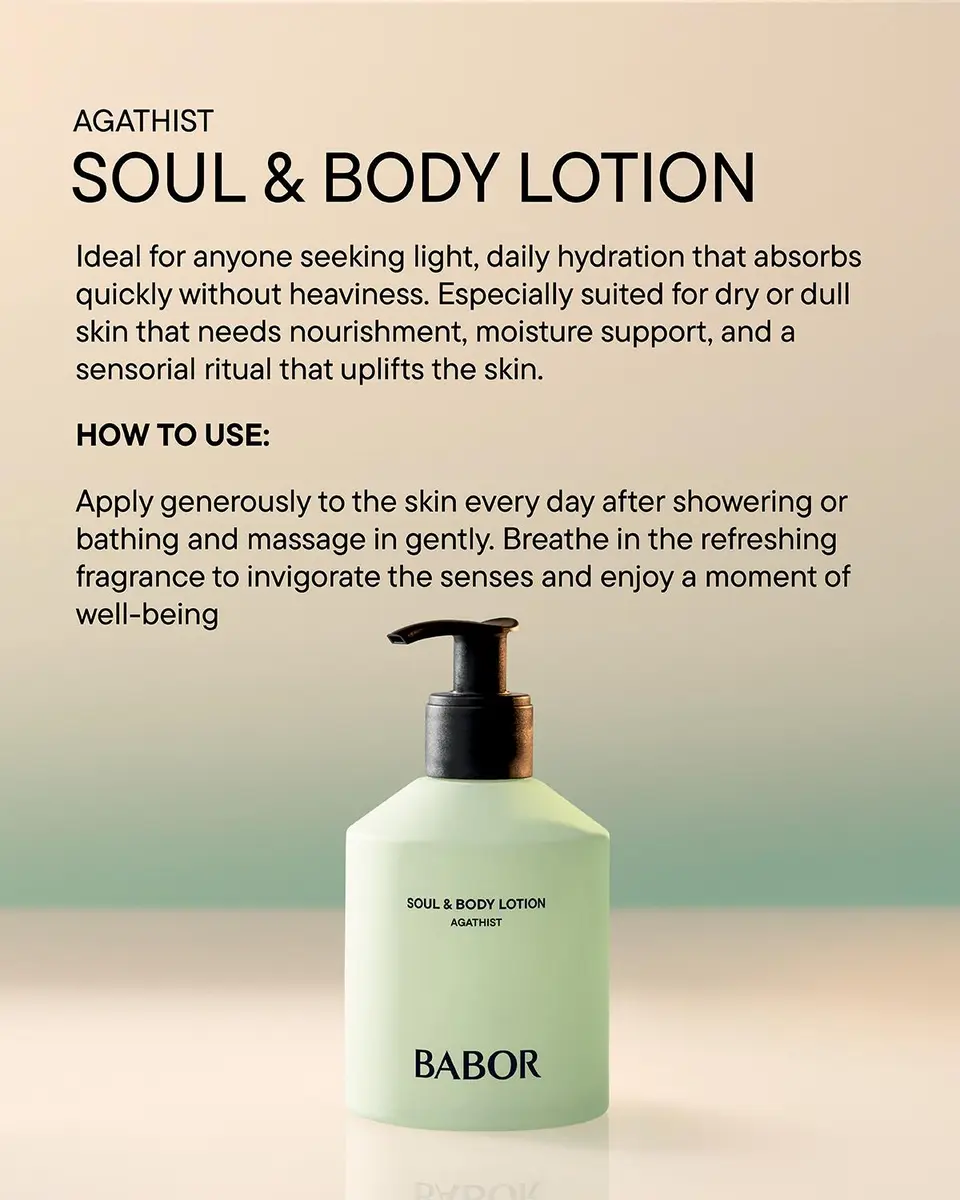 Babor Agathist Soul & Body Lotion, 8.45 oz. | Thumbnail 4 Babor Agathist Soul & Body Lotion, 8.45 oz. | Thumbnail 4