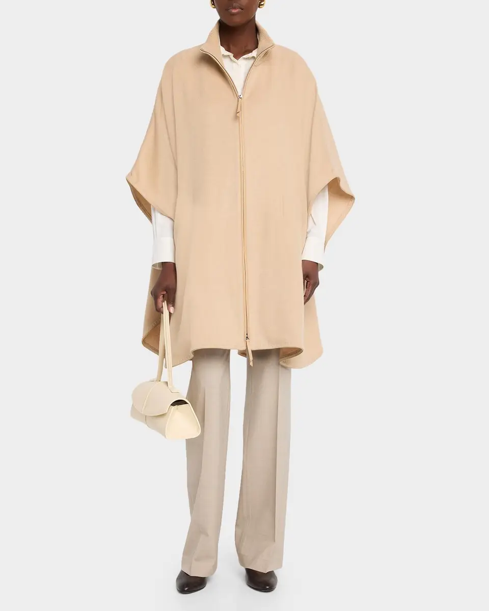 Lafayette 148 New York Oversized Camel Hair Cape | Thumbnail 2 Lafayette 148 New York Oversized Camel Hair Cape | Thumbnail 2