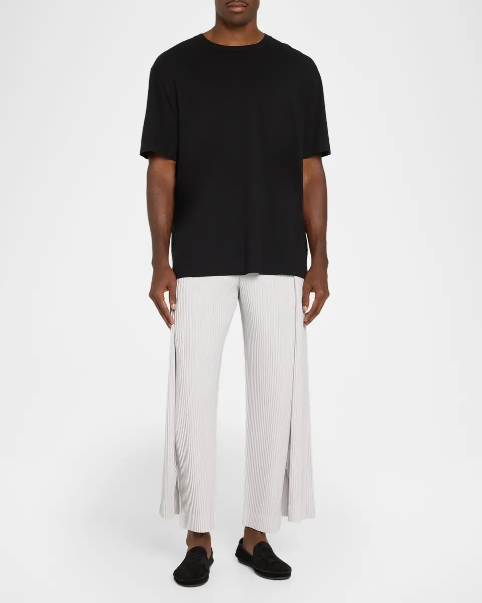 Homme Plissé Issey Miyake Men's Motion Blur Pleated Pants | Thumbnail 2 Homme Plissé Issey Miyake Men's Motion Blur Pleated Pants | Thumbnail 2