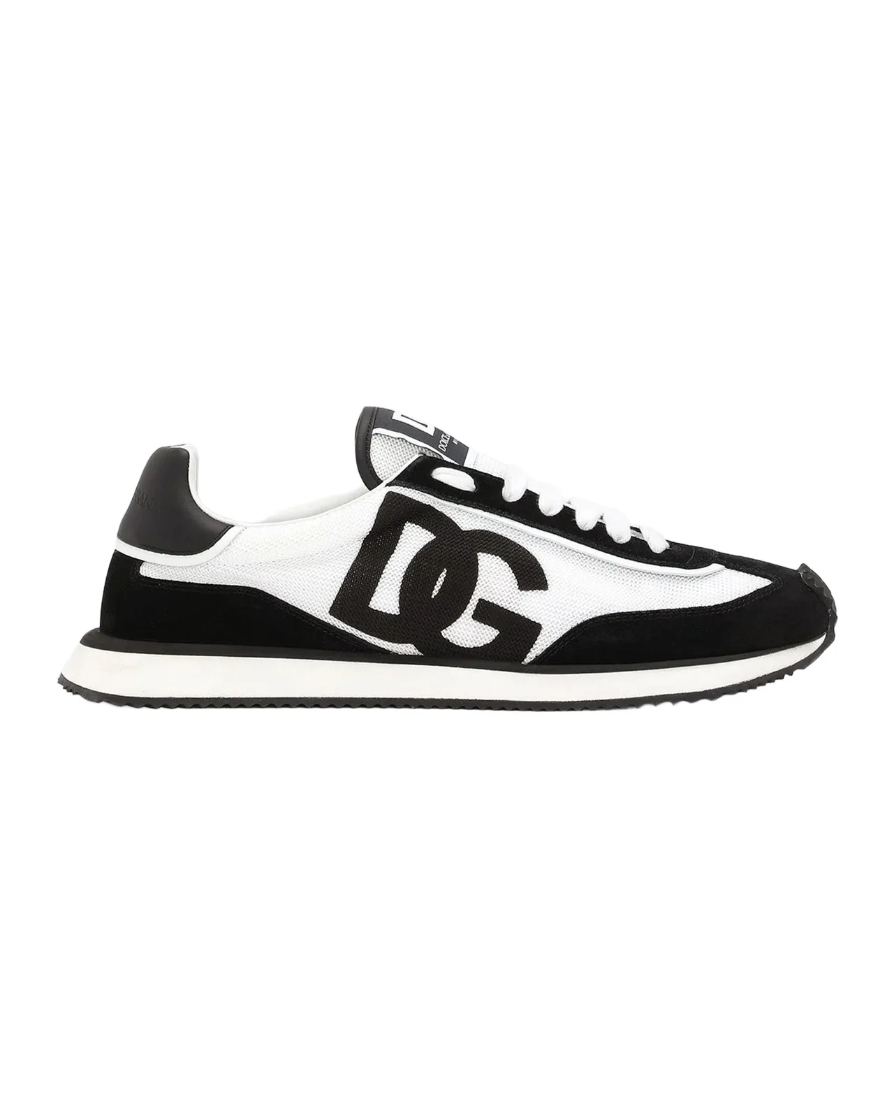 Dolce & Gabbana Men's Mixed-Material DG Cushion Sneakers