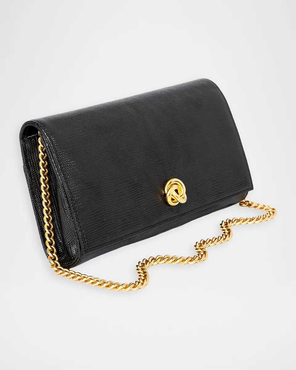 MICHELLE WILHITE Olivia Textured Flap Clutch Bag | Thumbnail 2 MICHELLE WILHITE Olivia Textured Flap Clutch Bag | Thumbnail 2