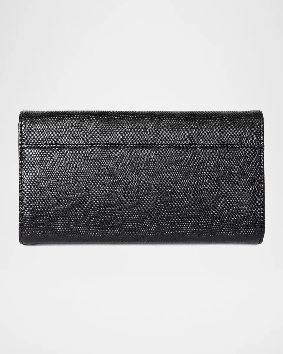 MICHELLE WILHITE Olivia Textured Flap Clutch Bag | Thumbnail 3 MICHELLE WILHITE Olivia Textured Flap Clutch Bag | Thumbnail 3