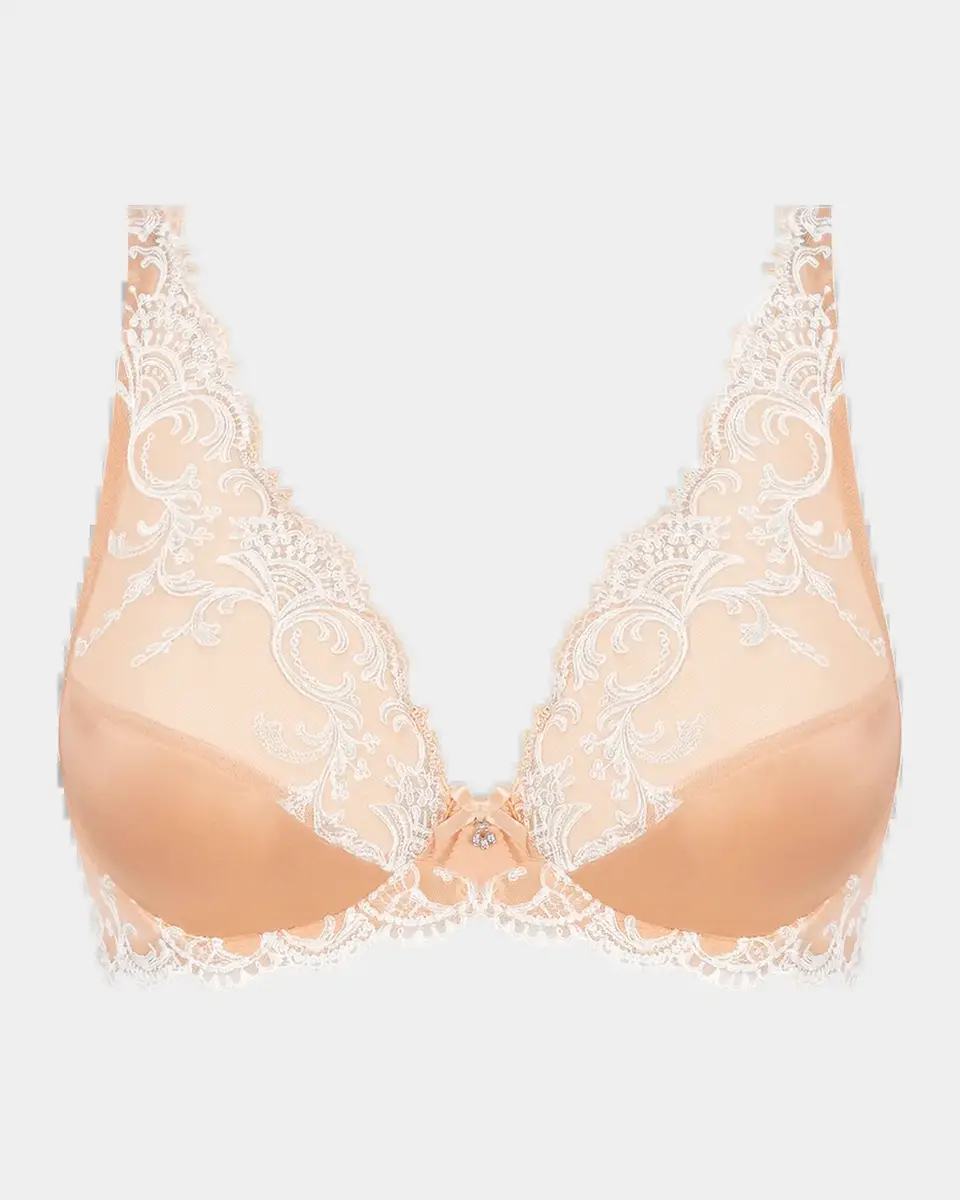 Lise Charmel Splendeur Soie Embroidered Triangle Bra | Thumbnail 2