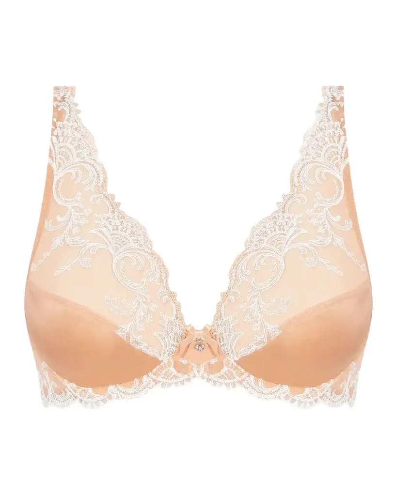 Lise Charmel Splendeur Soie Embroidered Triangle Bra | Image 1 Lise Charmel Splendeur Soie Embroidered Triangle Bra | Image 1