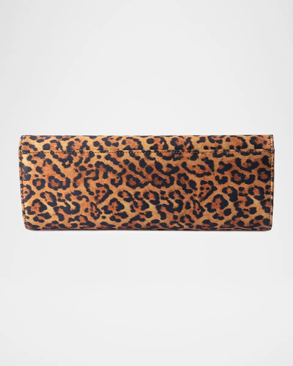 MICHELLE WILHITE Mini Robbie Animal Print Flap Clutch Bag | Thumbnail 3 MICHELLE WILHITE Mini Robbie Animal Print Flap Clutch Bag | Thumbnail 3