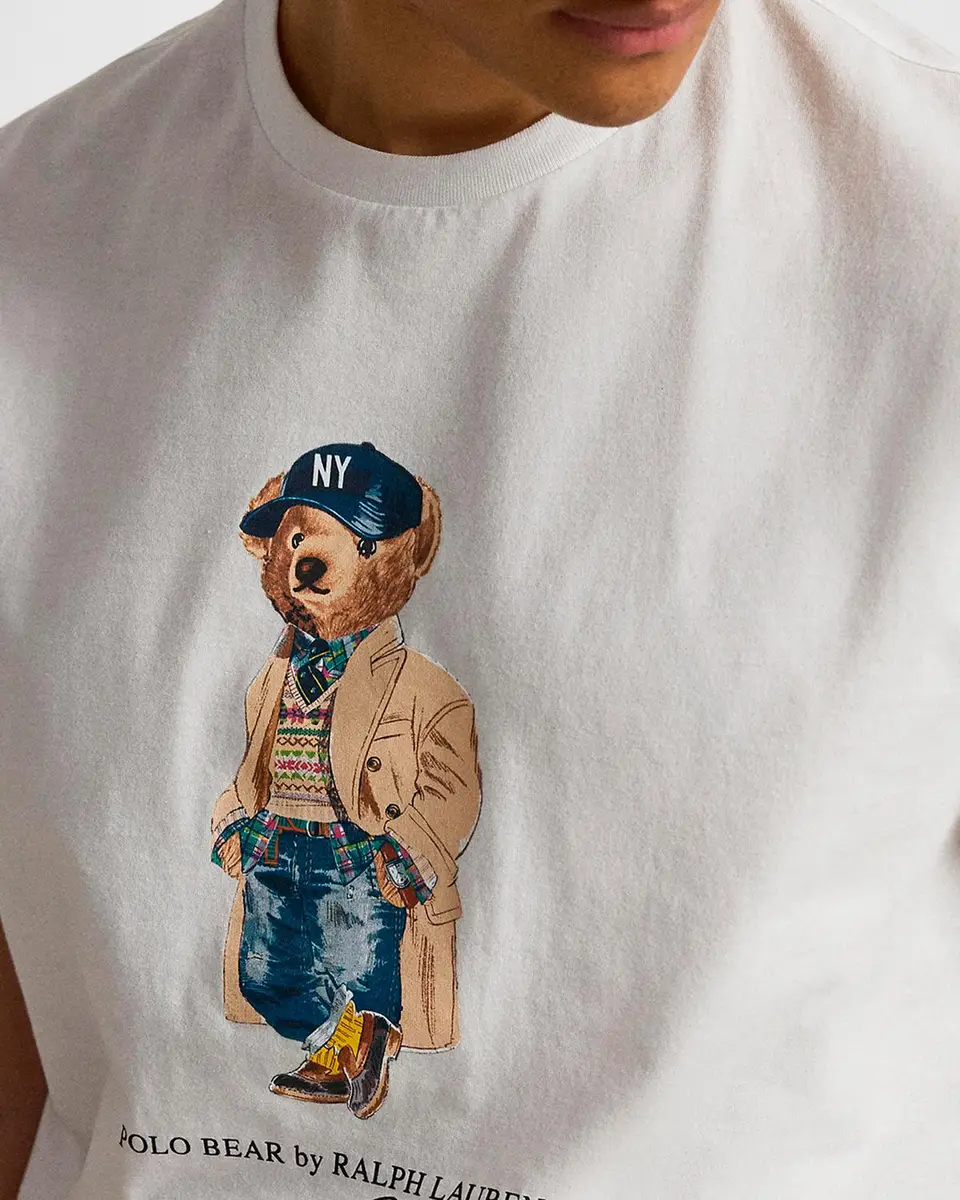 Polo Ralph Lauren Men's Classic Fit Polo Bear Jersey T-Shirt | Thumbnail 5