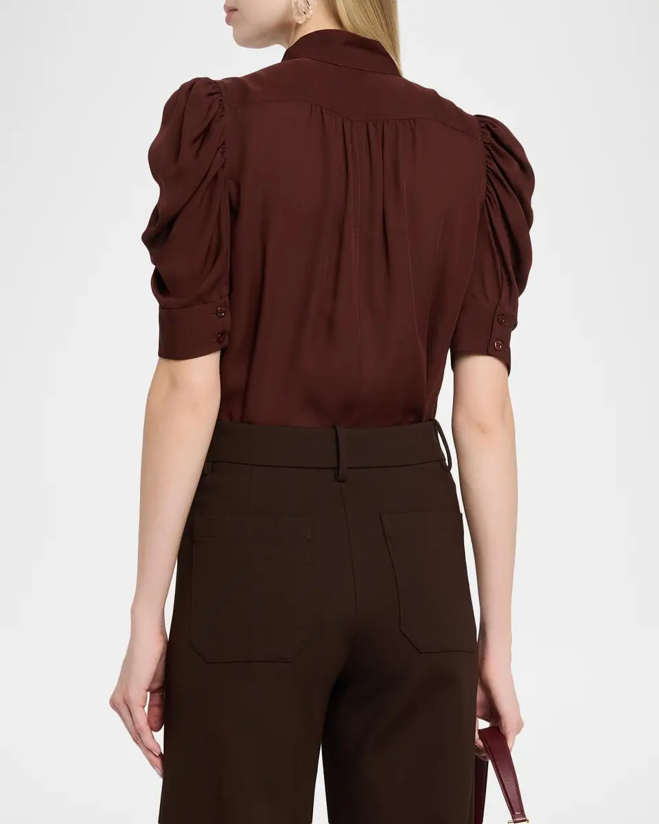 Frame The Gillian Blouse | Thumbnail 3 Frame The Gillian Blouse | Thumbnail 3