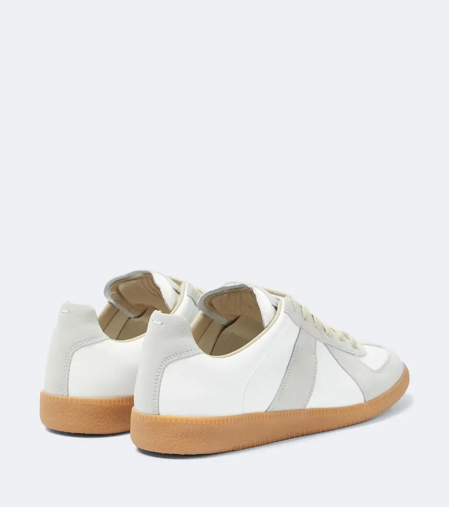 Maison Margiela Replica leather and suede sneakers | Thumbnail 5