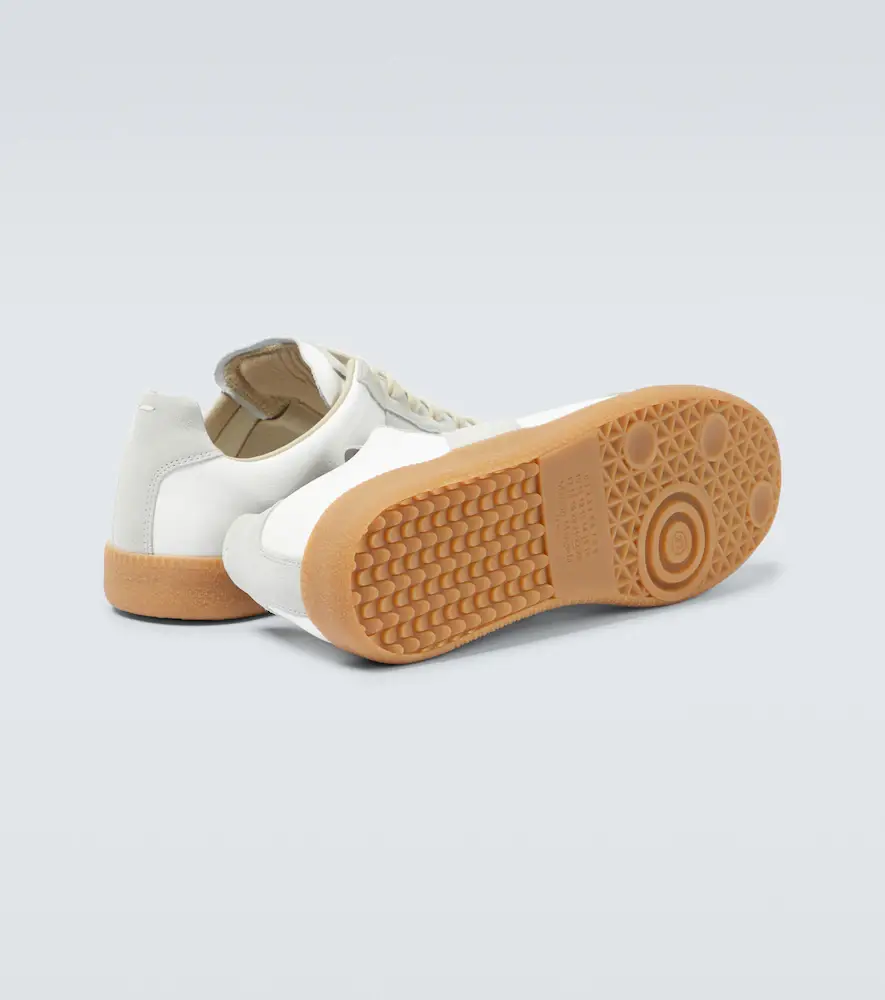 Maison Margiela Replica leather and suede sneakers | Thumbnail 6