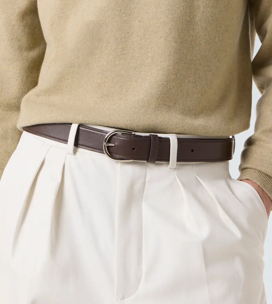 George Cleverley Leather belt | Thumbnail 3