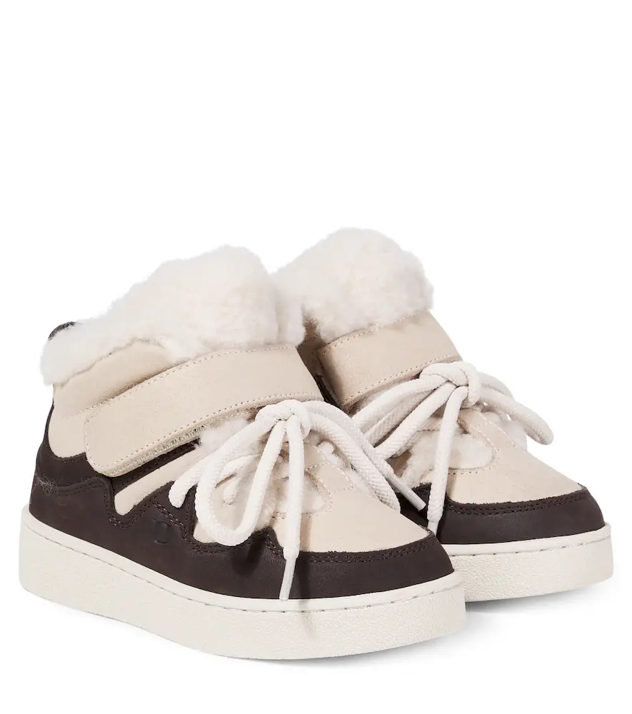 Donsje Sicco shearling-trimmed suede boots | Image 1 Donsje Sicco shearling-trimmed suede boots | Image 1