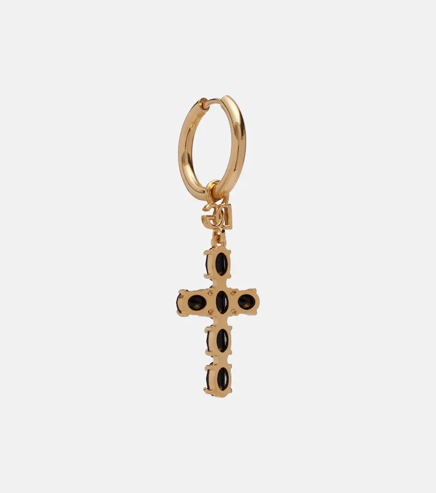 Dolce & Gabbana Crystal-embellished drop earrings | Thumbnail 2