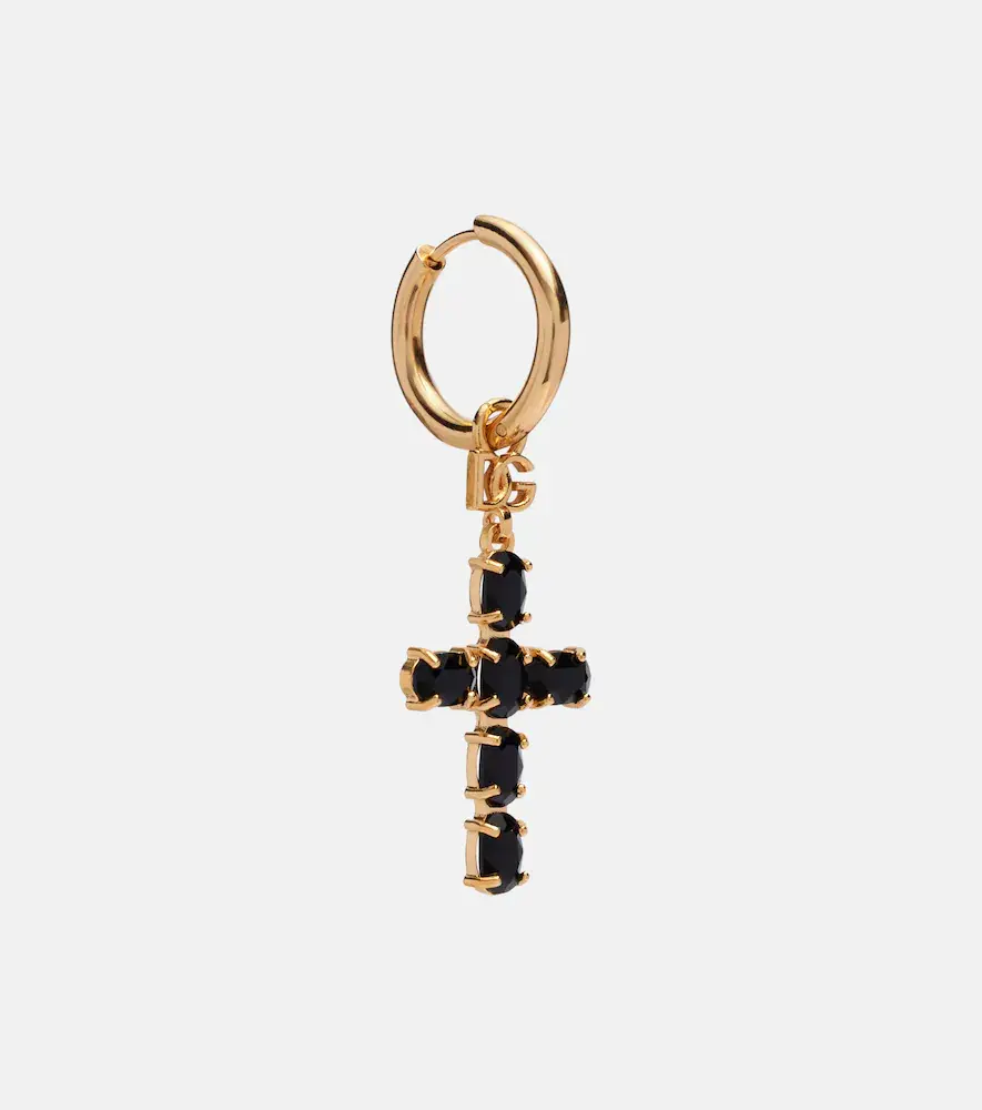 Dolce & Gabbana Crystal-embellished drop earrings | Thumbnail 3