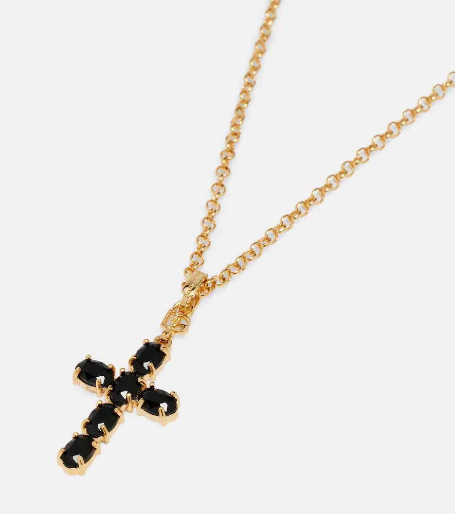 Dolce & Gabbana Cross embellished chain necklace | Thumbnail 2 Dolce & Gabbana Cross embellished chain necklace | Thumbnail 2