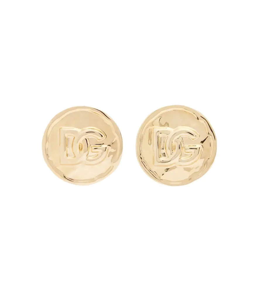 Dolce & Gabbana DG clip-on earrings | Image 1 Dolce & Gabbana DG clip-on earrings | Image 1