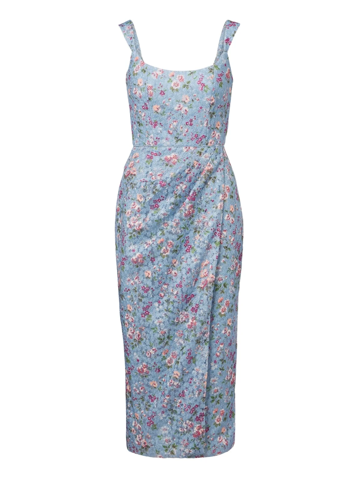 Markarian Marla floral lace bustier dress