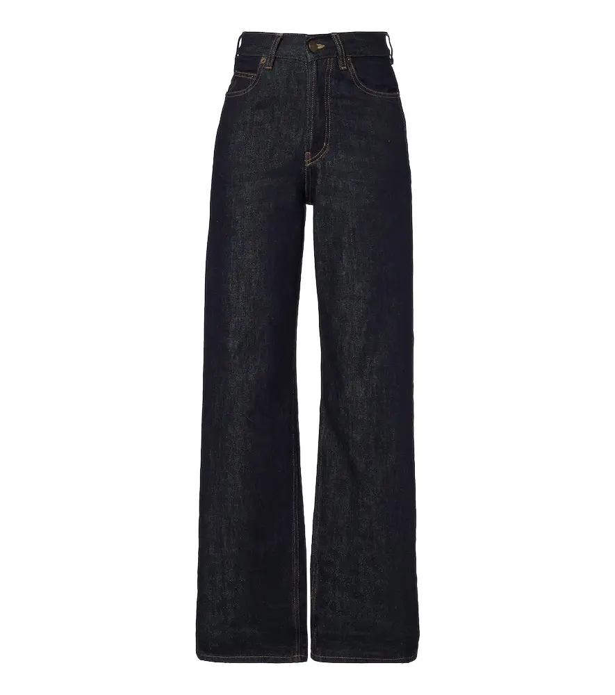 Saint Laurent Wide-leg jeans | Image 1 Saint Laurent Wide-leg jeans | Image 1