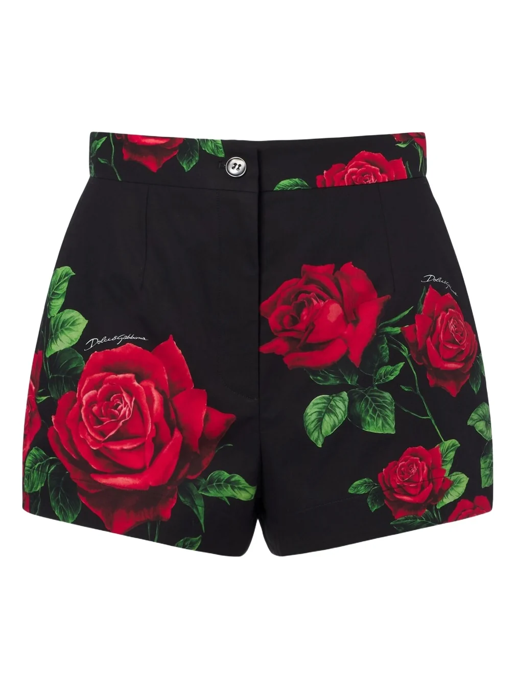 Dolce & Gabbana Floral cotton shorts