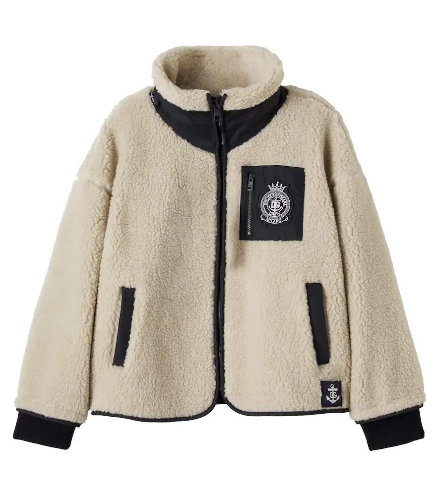 Dolce & Gabbana Kids Teddy jacket | Image 1 Dolce & Gabbana Kids Teddy jacket | Image 1