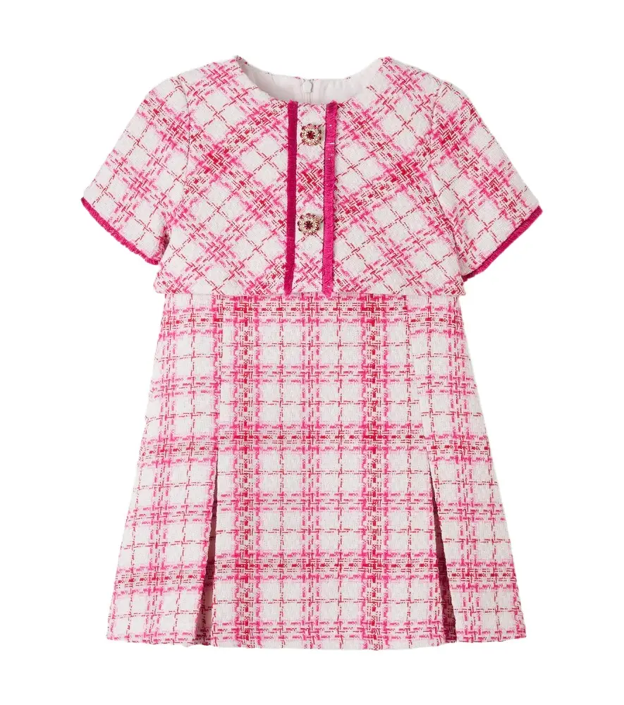 Patachou Checked tweed dress | Image 1 Patachou Checked tweed dress | Image 1
