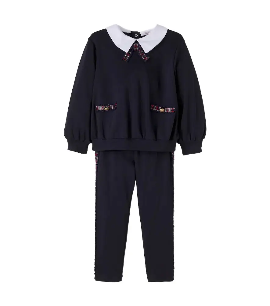Patachou Cotton sweatshirt and sweatpants set | Image 1 Patachou Cotton sweatshirt and sweatpants set | Image 1
