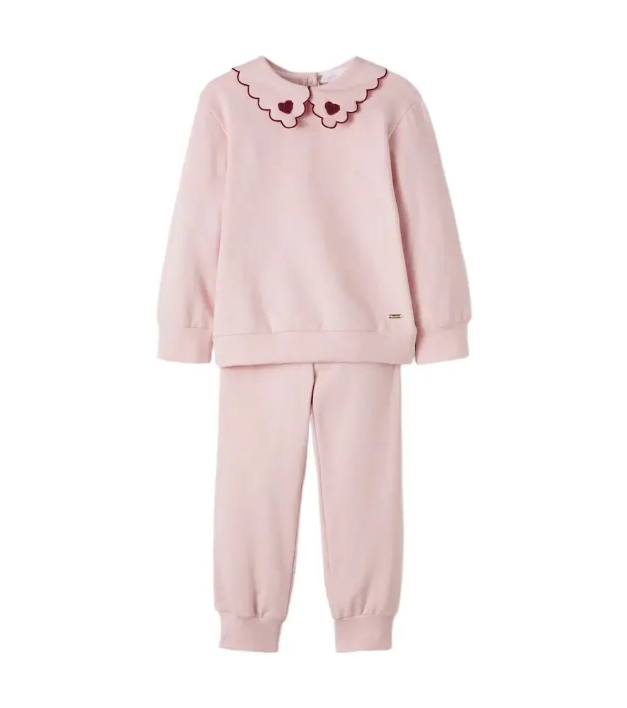 Patachou Cotton-blend sweatshirt and sweatpants set | Image 1 Patachou Cotton-blend sweatshirt and sweatpants set | Image 1