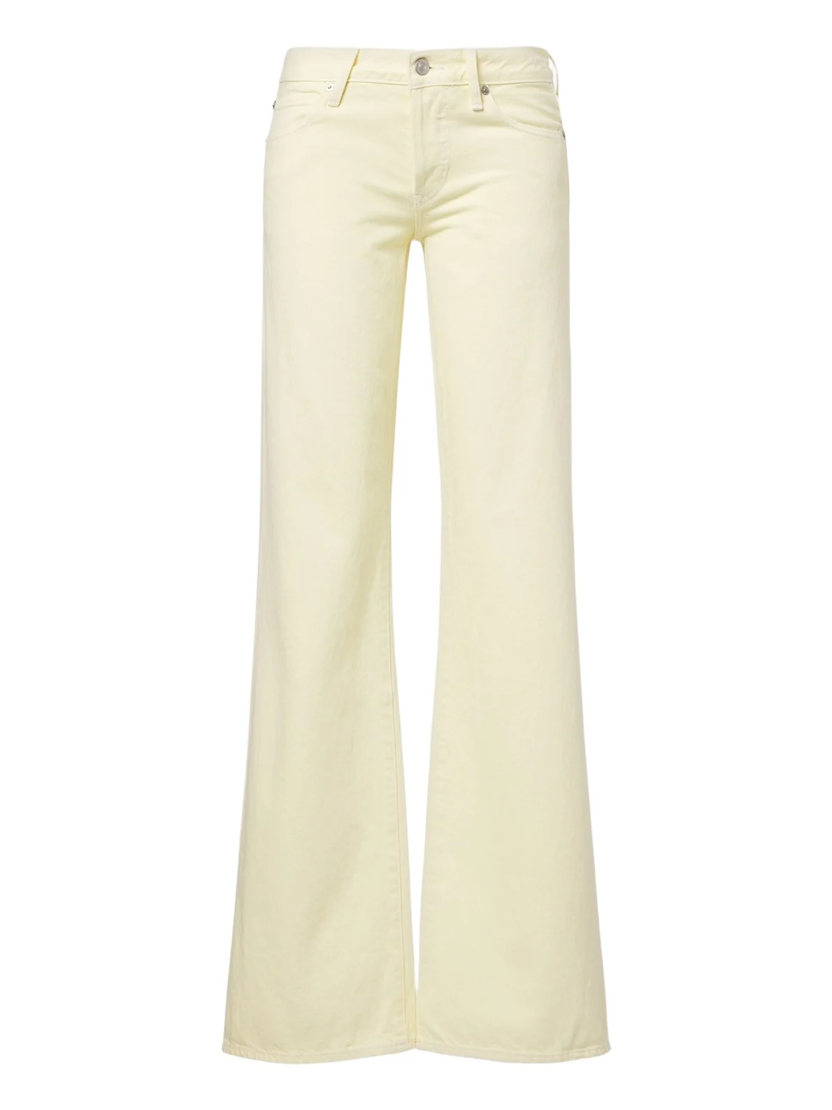 Frame Gray wide-leg jeans