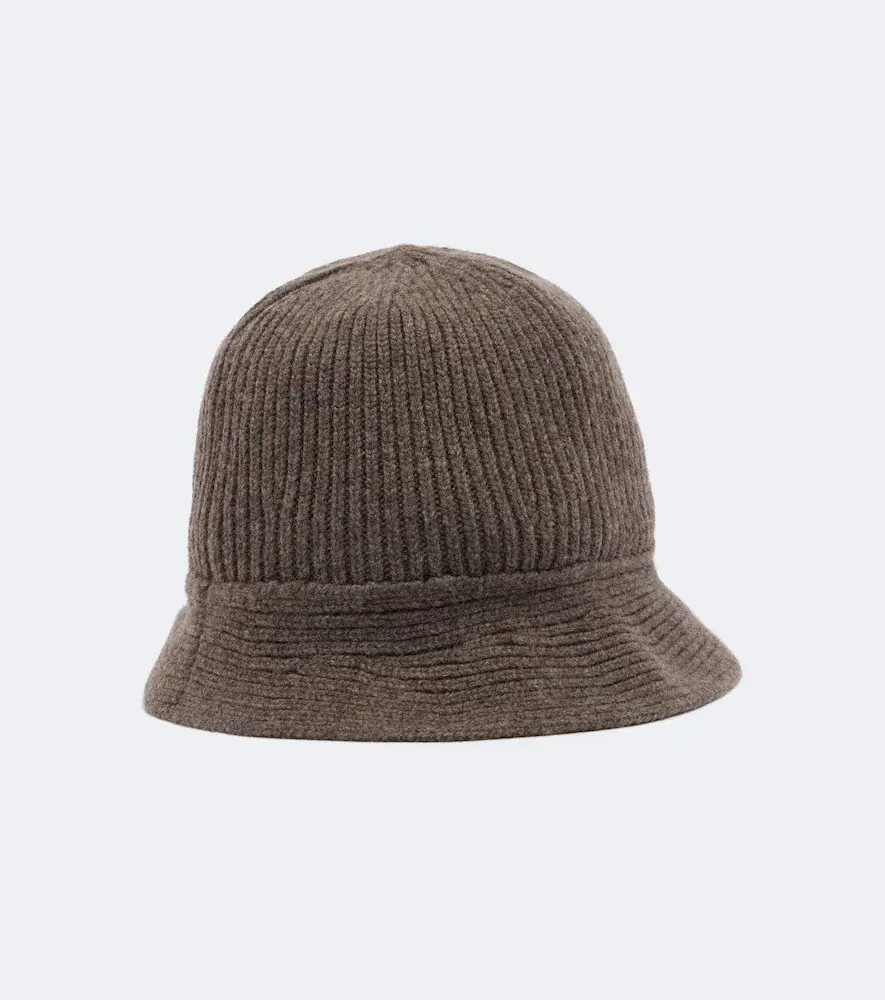 Nour Hammour Bruno cashmere and wool bucket hat | Thumbnail 2