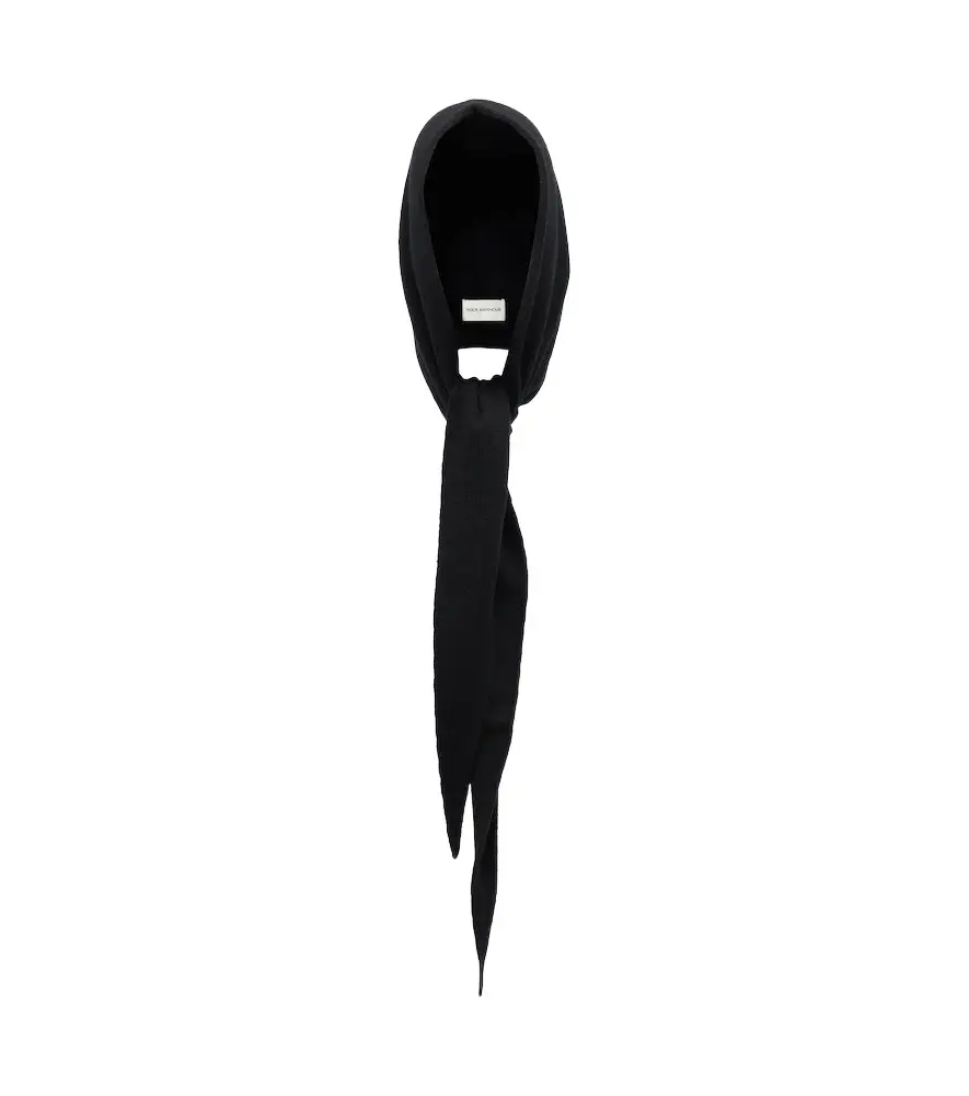 Nour Hammour Niale cashmere hood | Image 1 Nour Hammour Niale cashmere hood | Image 1