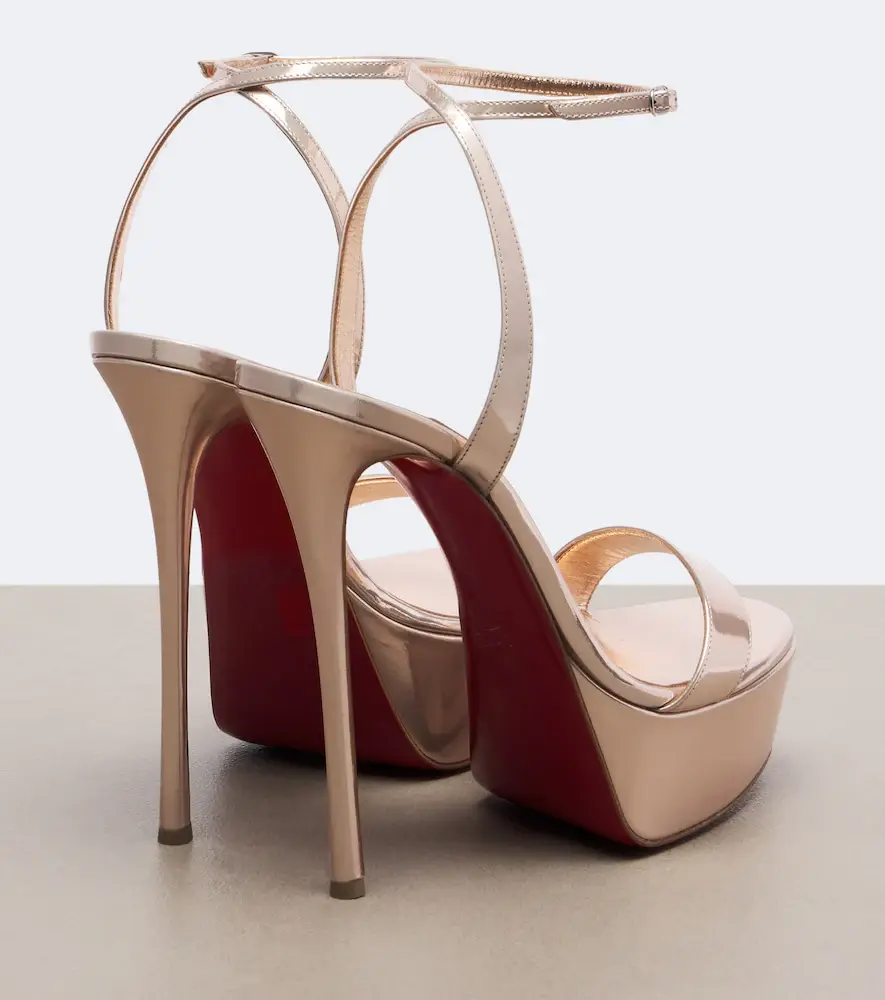 Christian Louboutin Loubi Queen Alta leather platform sandals | Thumbnail 4