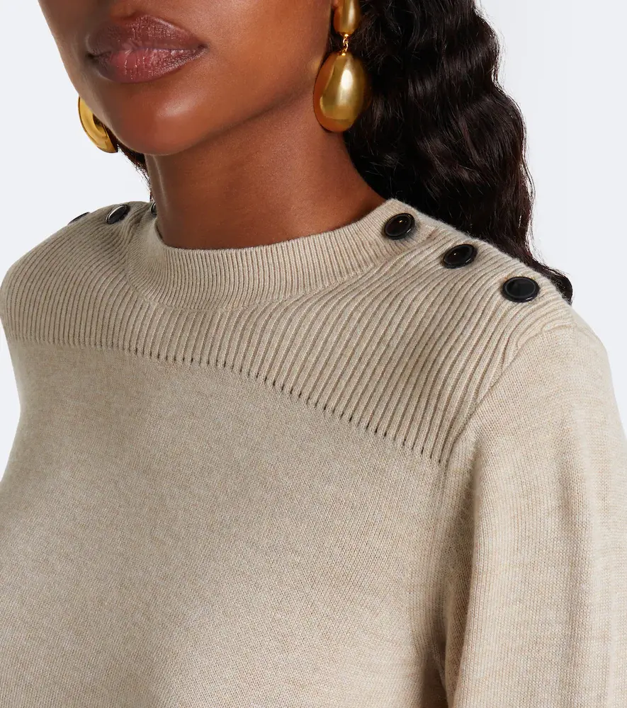 Isabel Marant Jozira draped sweater dress | Thumbnail 4