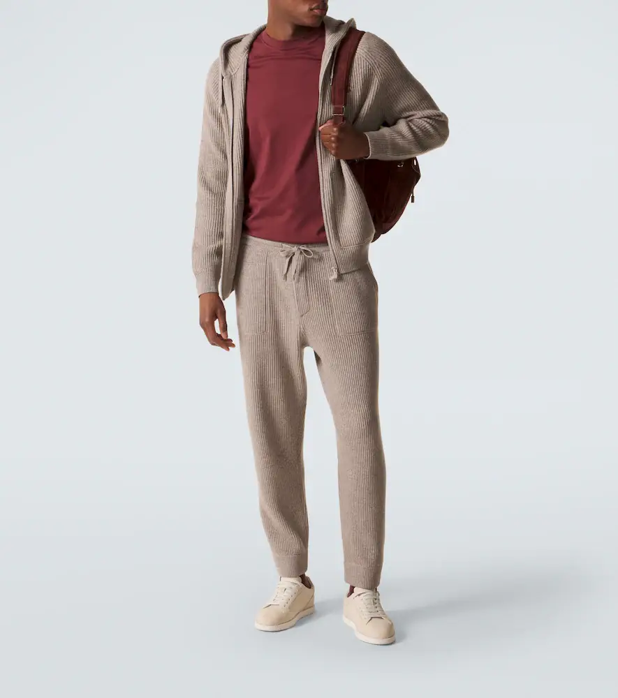Brunello Cucinelli Ribbed-knit cashmere zip-up cardigan | Thumbnail 5 Brunello Cucinelli Ribbed-knit cashmere zip-up cardigan | Thumbnail 5