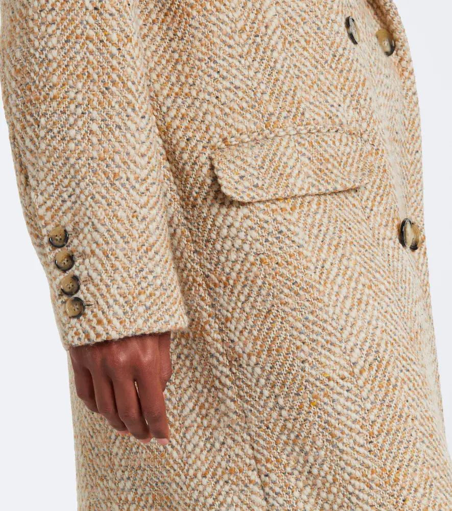 Marant Étoile Pilda herringbone double-breasted coat | Thumbnail 4 Marant Étoile Pilda herringbone double-breasted coat | Thumbnail 4