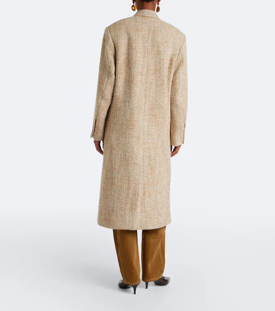 Marant Étoile Pilda herringbone double-breasted coat | Thumbnail 5 Marant Étoile Pilda herringbone double-breasted coat | Thumbnail 5