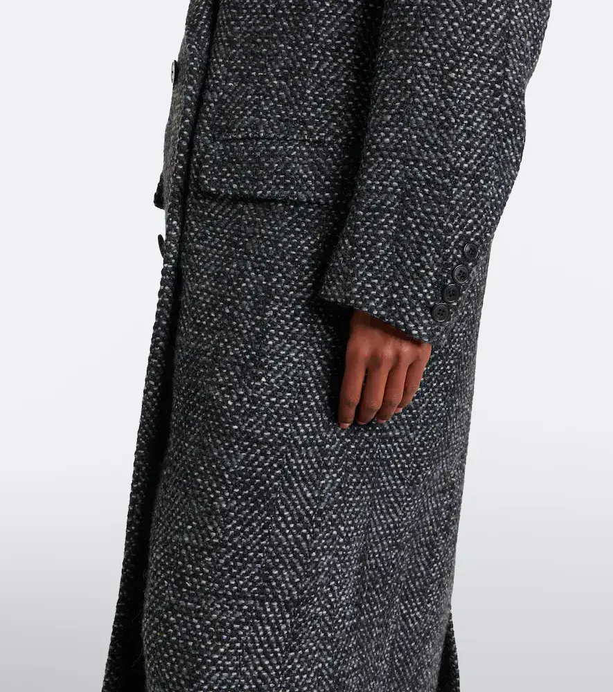 Marant Étoile Pilda herringbone double-breasted coat | Thumbnail 2 Marant Étoile Pilda herringbone double-breasted coat | Thumbnail 2