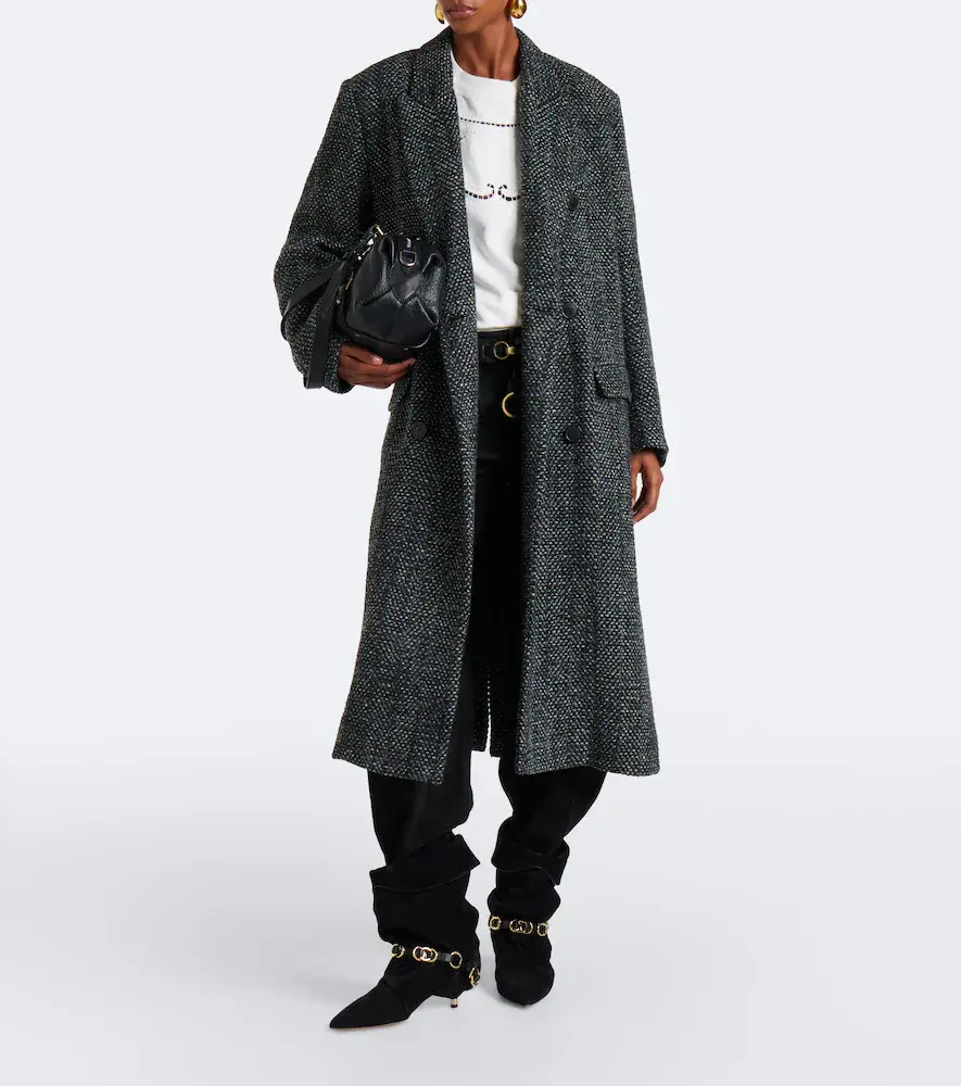 Marant Étoile Pilda herringbone double-breasted coat | Thumbnail 6 Marant Étoile Pilda herringbone double-breasted coat | Thumbnail 6