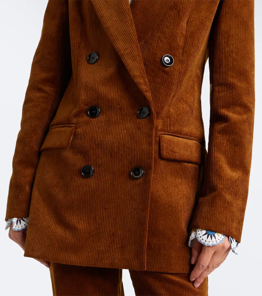 Marant Étoile Rasma cotton and linen corduroy blazer | Thumbnail 2