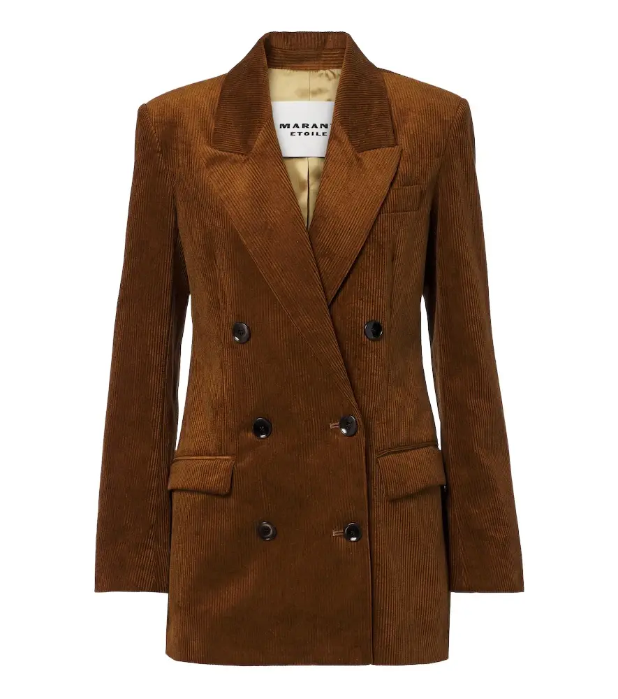 Marant Étoile Rasma cotton and linen corduroy blazer | Image 1 Marant Étoile Rasma cotton and linen corduroy blazer | Image 1